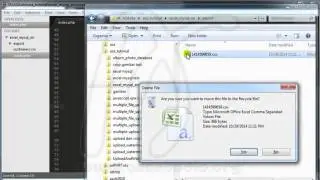 Import or Export Excel File into or from MySQL, 6, Create Excel File with Data, Excel PHP Tutorial