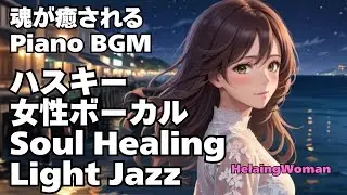 【魂が癒されるBGM】「心が疲れた夜にあなたに寄り添う」ハスキー女性ボーカル ＆Soul Healing Jazz