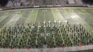 Traverse City West High School TC Marching Exhibition 10/8/2018