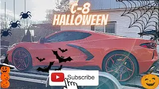 @RELLEMPIRE    Halloween Edition C8 Corvette ON Custom CFs