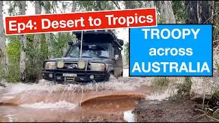 Ep4 Troopy Across Australia. Dalhousie Springs, Old Ghan Railway to Litchfield National Park