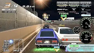 Wangan Midnight Maximum Tune 6R - Fairlady Z (S30) - Online Ghost VS Battle - New Belt Line Area