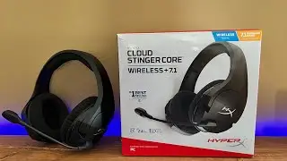 Hyper X Cloud Stinger Core Wireless 7.1 Headset Unboxing and Review