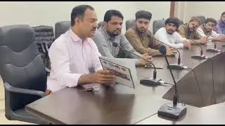 Briefing to #ICE team at BNBW University Sukkur