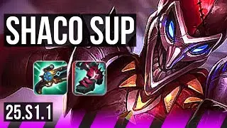 SHACO & Jhin vs BRAUM & Ashe (SUP) | 0/2/11 | KR Master | 25.S1.1