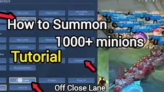 How to Make 1000+ minions step by step Tutorial#srt_gaming #mlbb #mobilelegends