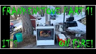 Cheap Easy DIY Maple Sap Boiler - FRANKENSTOVE Part 1!