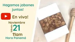 Hagamos un jabón de avena y miel!