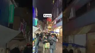 Myeongdong Night Market Walking Tour 2026 | Seoul | South Korea