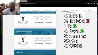 FLOORMATES OPEN 2025 AP SCORES (SOMEONE FAILS!!??)