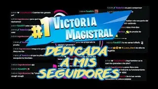 VICTORIA MAGISTRAL dedicada a mis SEGUIDORES 🐭 FORTNITE 🐭 GEITTA 🐭