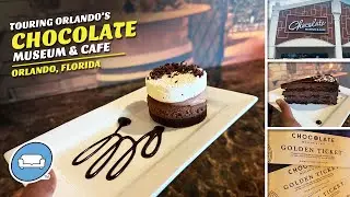 A Chocolate Museum! Chocolate Sculptures and Tastings in Orlando, Florida! Chocolate Museum and Cafe