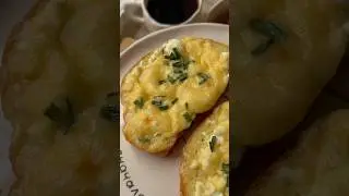 Гренки с начинкой💛 #breakfast #food #morning #summer #утро #завтрак #лето #вкусно
