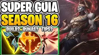 GUIA DE ZAAHEN SEASON 16 | COMO JUGAR ZAAHEN TOP FACIL Y RAPIDO | BUILD, RUNAS, CONSEJOS, TIPS Y MAS
