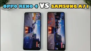 Oppo Reno 4 vs Samsung Galaxy A71 | Video test Display, SpeedTest, Camera Comparison