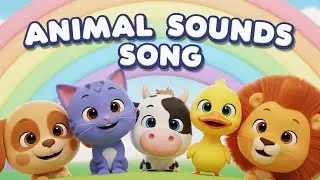 Animal Sounds Song 🐶🐱🐮 | Learn Animal Sounds for Kids | Nursery Rhymes | Kids Song |Kiddie Tunes TV