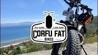 Discover CORFU - Electric Fat Bike & Digital Tour Screen
