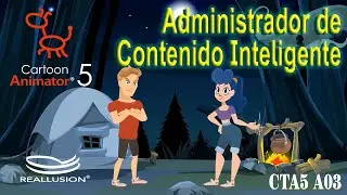 Administrador de contenido inteligente - Cartoon Animator - CTA5 A03