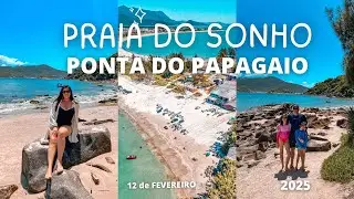 Praia do Sonho e Ponta do Papagaio, Palhoça Santa Catarina