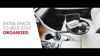 Macally Cup Holder Swivel Tray
