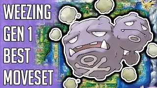 Weezing Gen 1 Best Moveset - Weezing Best Moveset Moves Pokemon Red Blue Yellow Version Guide