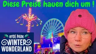 #2 Hyde Park Winter Wonderland  London Vlog / Diese Preise hauen dich um! / National History Museum
