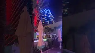 Атмосфера клуба на крыше | Hard Rock Hollywood, Флорида
