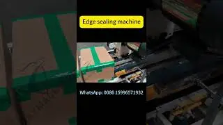Edge carton sealing machine