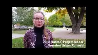 Cloudburst and culture &ndash; renewal of Hans Tavsens Park and Korsgade in N&oslash;rrebro  Denmark HD