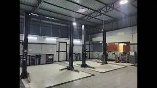 GI Threaded Compressed Air Pipeline Works Jindal C Class For Automotive Workshop #shorts #shortvideo