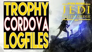 Star Wars Jedi Fallen Order Guide - Alle Cordova Log File - Datenträger Trophy / Achievement