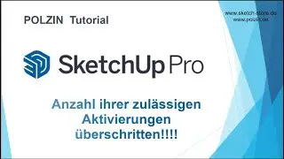 SketchUp Ger&auml;te Autorisierung aufheben