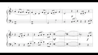 Aleksandr Gedike  - Rigaudon (Ригодон), n. 1 from 50 Little Piano Pieces for Piano, op.  46