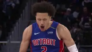 Cade Cunningham Hits a Step-back DAGGER 3 to Seal the Game vs Cavs 🔥