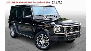 2021 Mercedes-Benz G-Class G 550 SUV | Video tour with Sydney