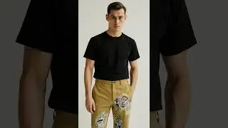 TelaModa Wearable Art Pants and Jeans