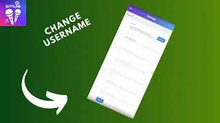 how to change smule username account