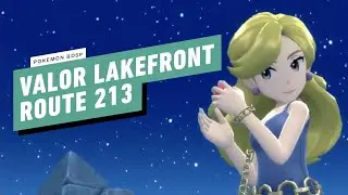 Pokemon Brilliant Diamond Shining Pearl Walkthrough Part 22 - Valor Lakefront, Route 213