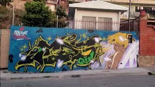 GRAFFITI FDS - GRAFFITI ANIME POR @OHSOCEEK