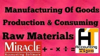 Production Required in Miracle Accounting Software - Accounting Tips