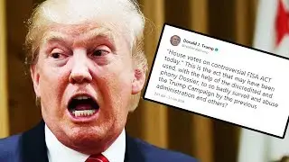Trump Attacks His Own Position