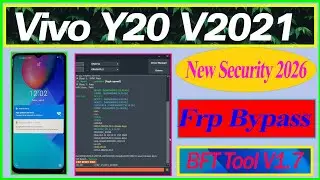 Vivo Y20 FRP Remove | Vivo V2021 Frp Bypass BFT Tool V1.7 | Tech chandrodinga