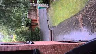 Flooding in the Park Nottingham 08/08/14