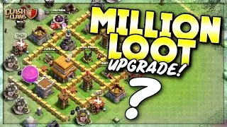 OUR FIRST MILLION LOOT UPGRADE!?  TH5 Let's Play