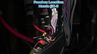 Fusebox location Mazda CX-5 #automobile #fuseboxlocation #mazdacx5 #dashcam #hardwirekit