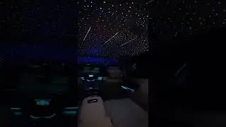 Mercedes-Benz V-Class starry sky roof customization #car #mercedes #cars