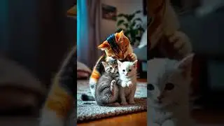 Lovely Kittens #funnyanimals  #catslover #powerofcats #cutecat #Lovelykittens #kittens  #funnycats