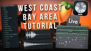 West Coast Bay Area Beat Tutorial in FL STUDIO | How to make Bay Area Melodies & Hard Hitting Drums