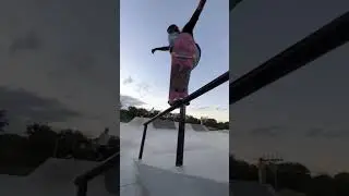 Guy Performs Incredible Skateboarding Trick  at Skatepark - 1363881
