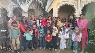 Hotel RR62 mein kari New Year Party | Mom's Get Together | Dhriti & her friends moms became Friends 